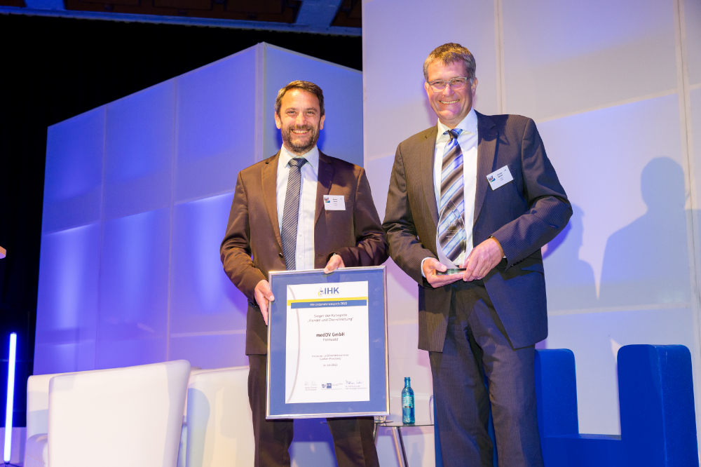 medDV and Rinn receive IHK company award