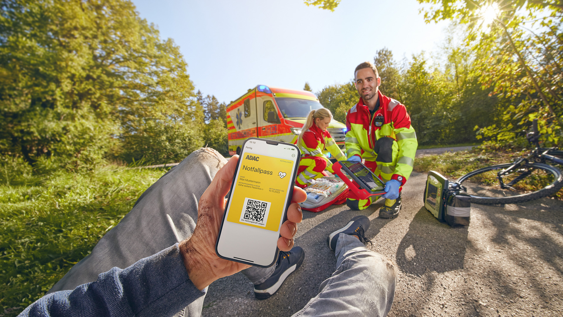 Saving lives with the ADAC emergency pass